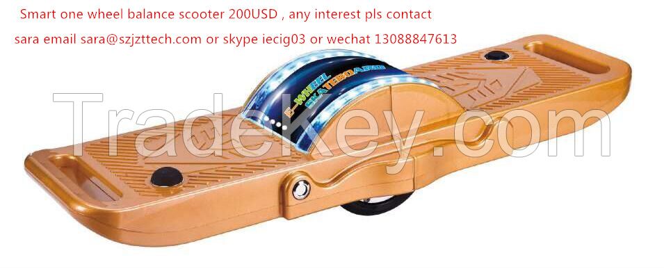 smart one wheel balance board