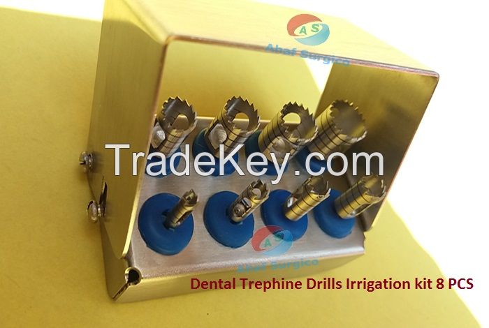 Dental Trephine Drills Irrigation kit Implant set