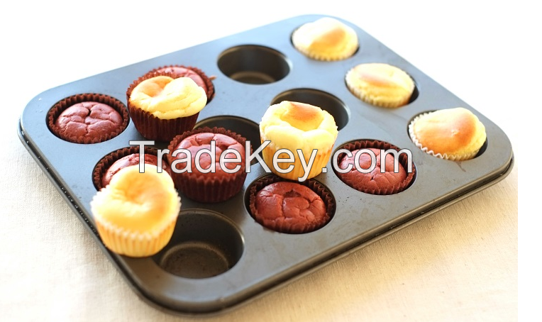  Non-stick Cup Cake baking pans