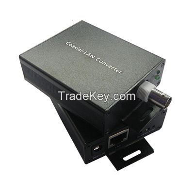 HD IP Camera Coaxial-LAN Converter, Ethernet over coax extender, PoE