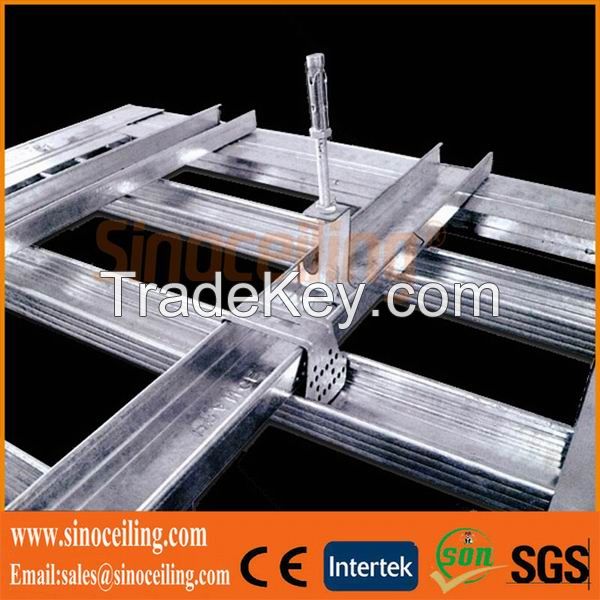 galvanized steel channel, drywall steel profile