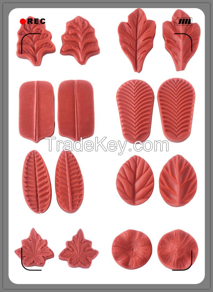 Leaf silicone veiner