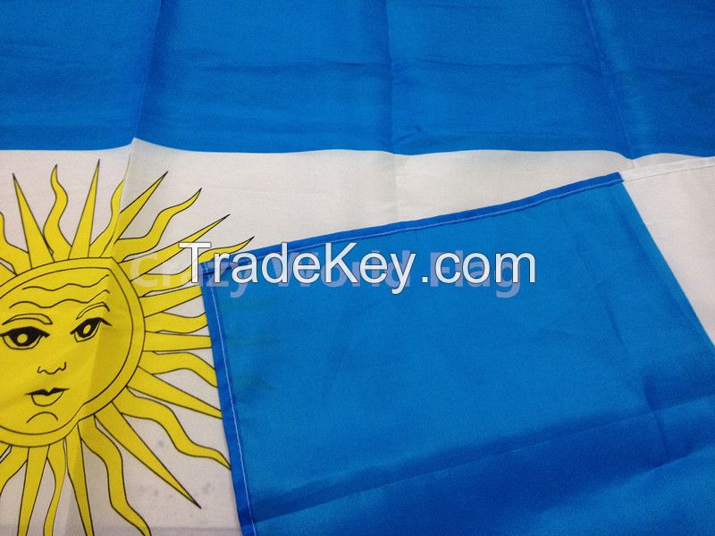 Polyester Flag 90*150cm #4 Argentina National Flag