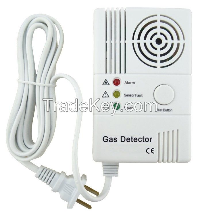 Wireless Network LPG leakage Natural  Gas Detector Sensor Home Security Alarm System