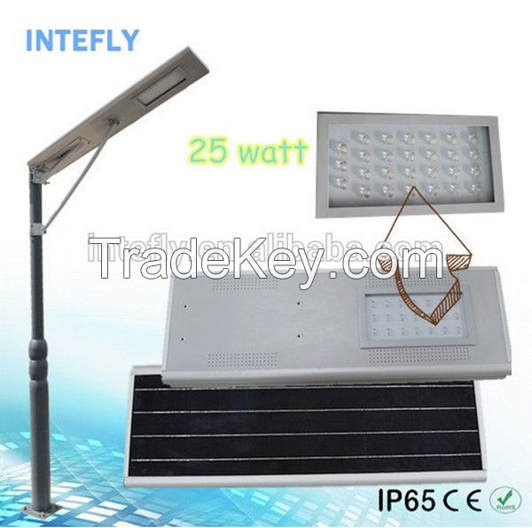 Intefly 60w high lumen solar led street light with 2 years warranty