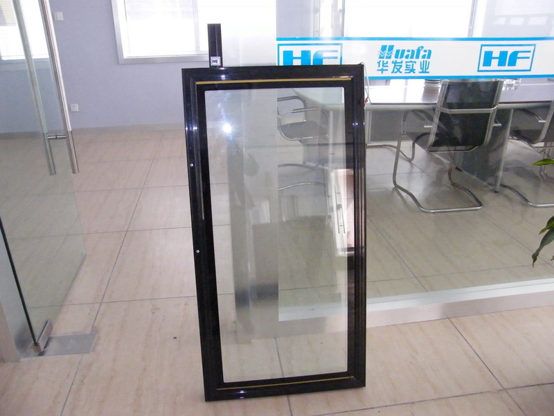 Heated Glass Door