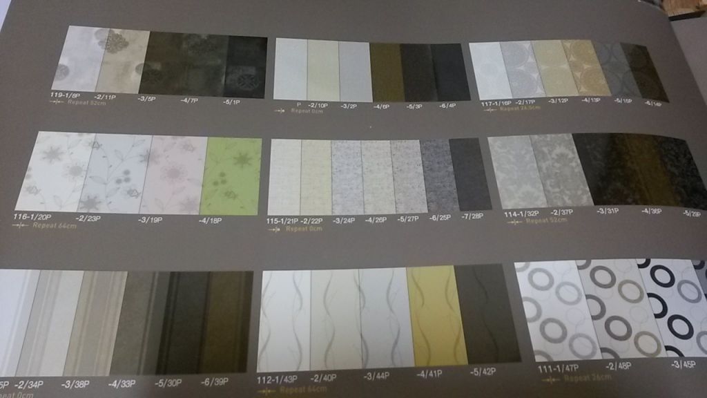 PVC/SILK/VINYL WALLPAPER