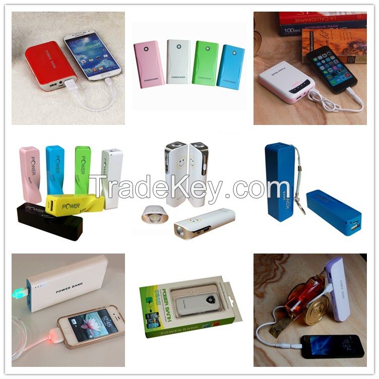 2014 mobile phone universal usb fashionalbe lighter design 2400mah power bank