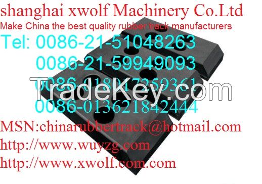 Excavator rubber sheet