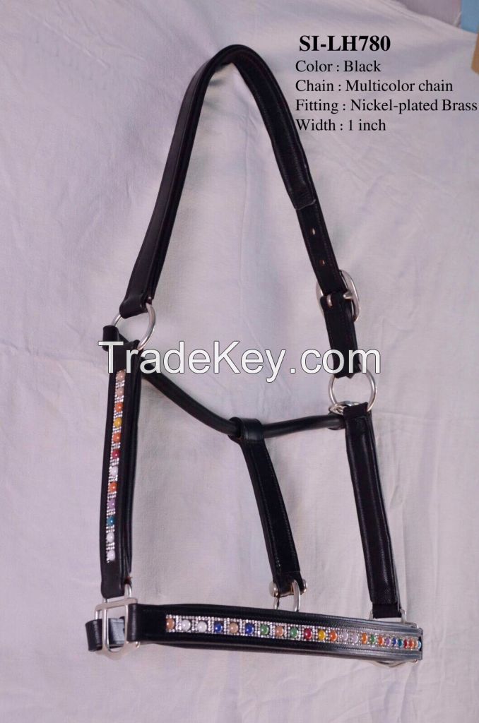 Leather Horse Halter