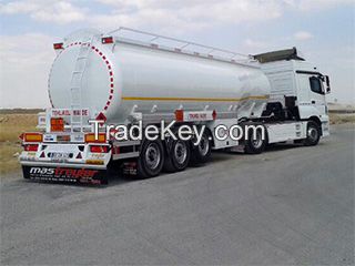 LPG tanker and various semi trailers