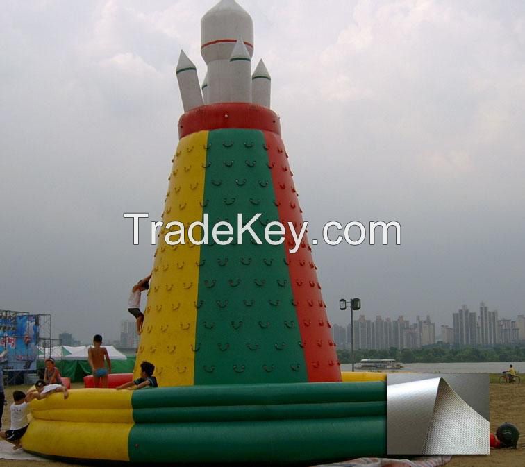 Material for Inflatable Climbing Wall