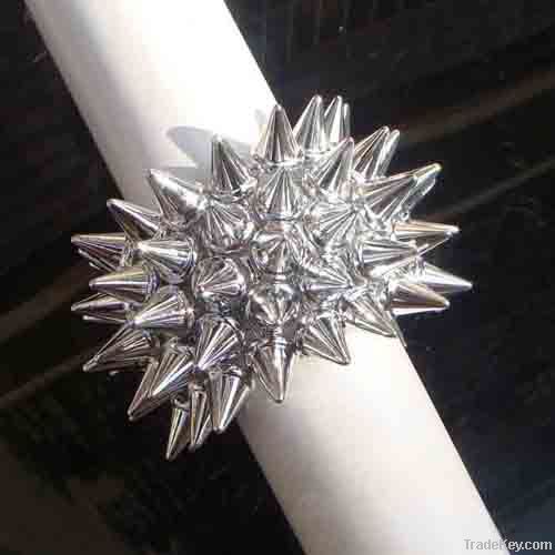 Silver fashion plastic spike fashion bracelet jewelry