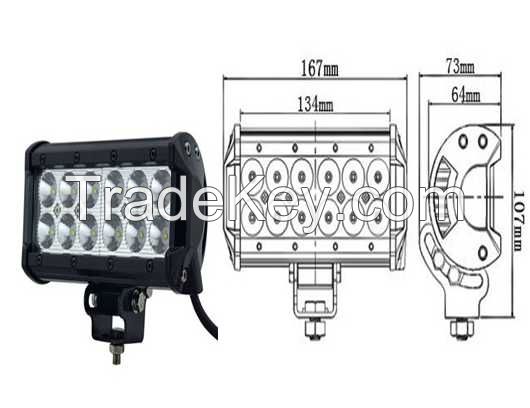 Aluminum Housing 36w LED Light Bar Offroad,Wholesale 36w Car LED Light Bar Combo Beam