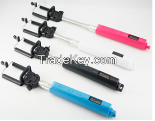 New design wireless self camera monopod with high quality