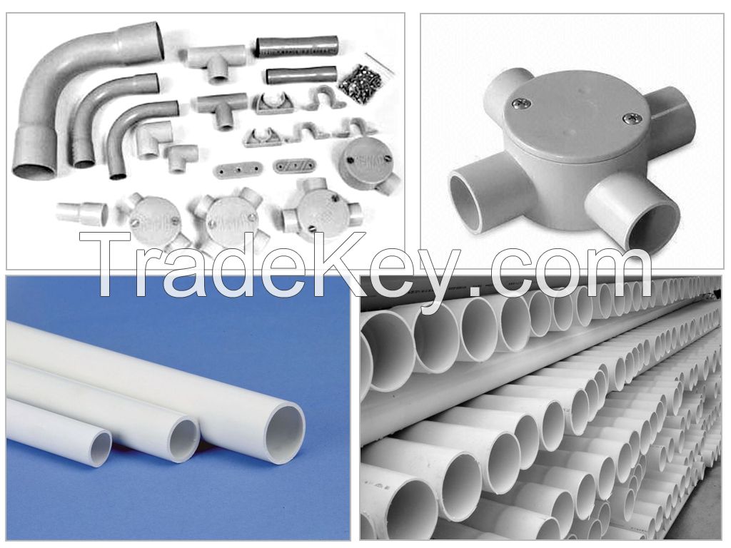 Plastic PVC Pipes and Fittings