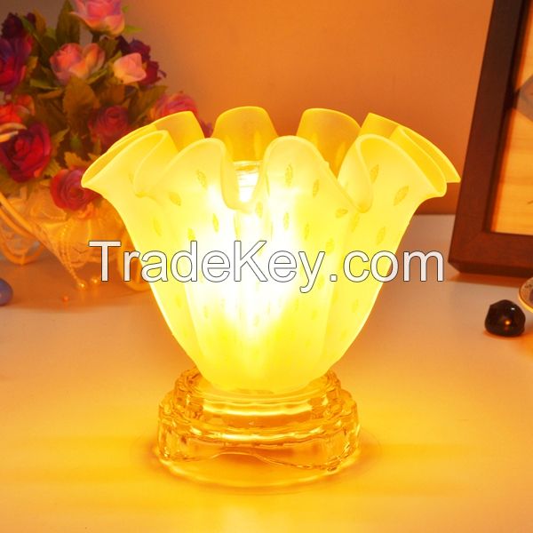 Wholesale Colorful Glass Night Lamp