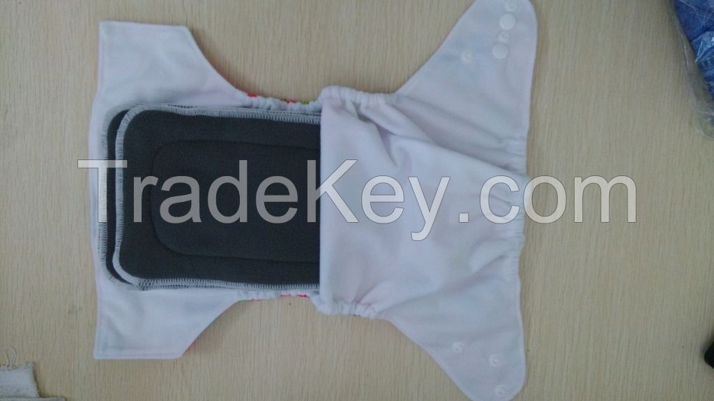 Printed Bamboo Diapers