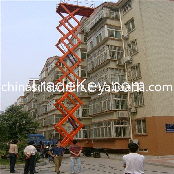  Mobile hydraulic scissor lifter platform