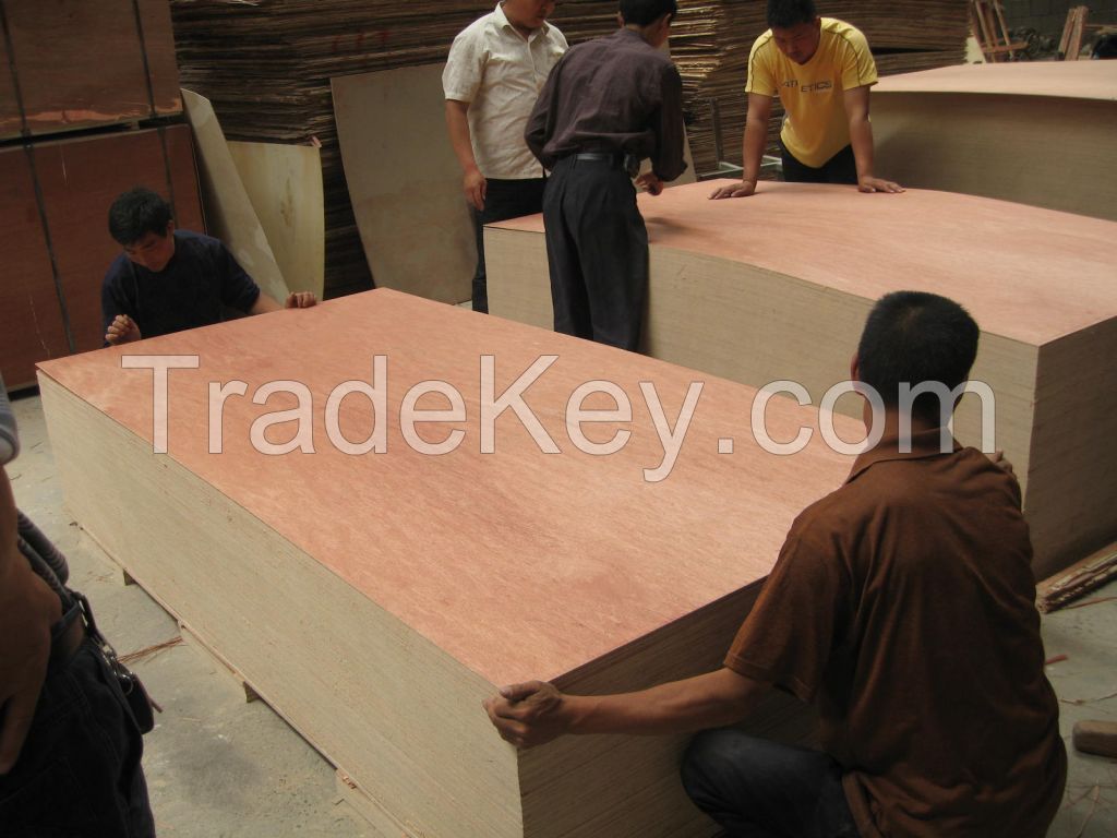 Red Hardwood Commercial Plywood