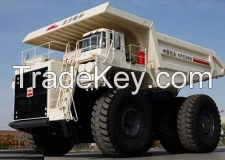 Mine used large trucks