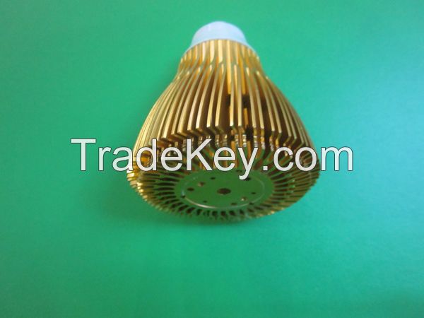 LED light cover&heatsink&shape