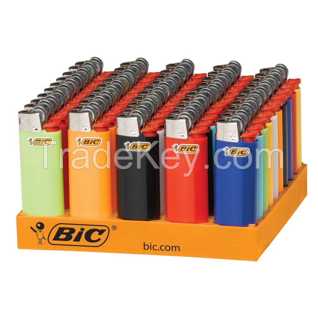 Original BIC Gas Lighters Maxi and Slim J6, J5, J3 and other Sizes. 