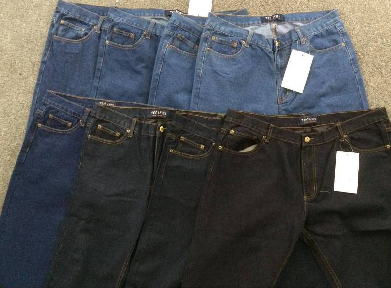 TOP LEVEL brand stocklot on sales, 34, 272pcs Men's straight denim pants TC2-386