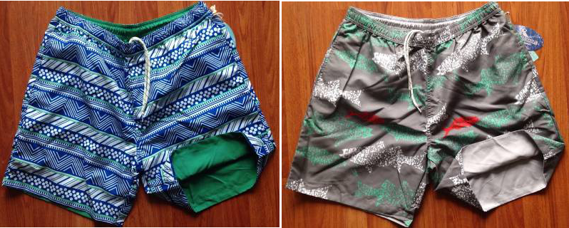 Islandia brand stocklot available, 32, 400pcs Men's reversible beach short TC2-383