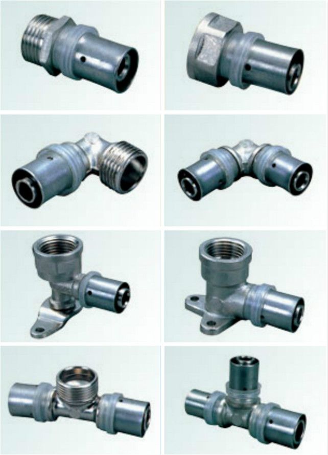 Press Fittings for PEX-AL-PEX Pipe