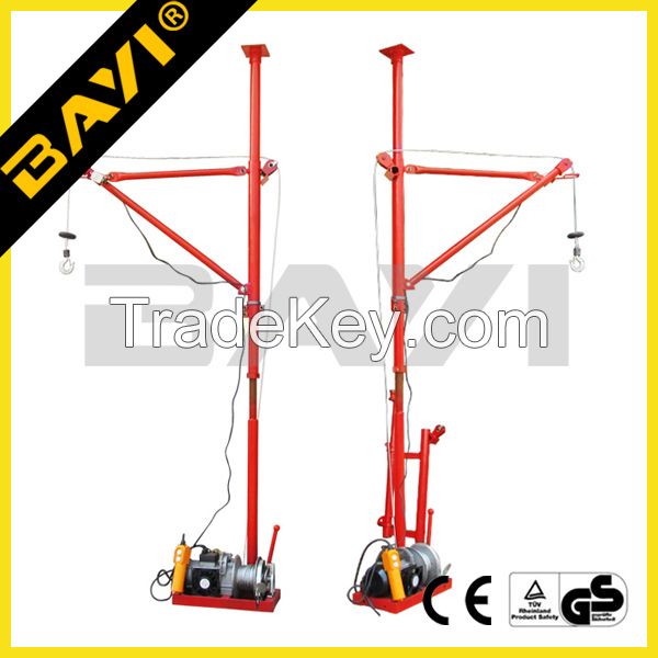 china made small swing arm crane for sale/jib crane rotate 360 degrees