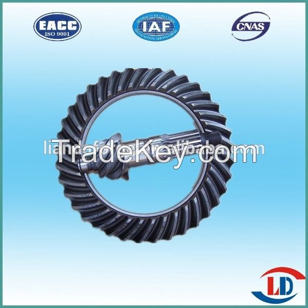 Transmission Axle Crown Wheel Pinion Gear For MITSUBISHI