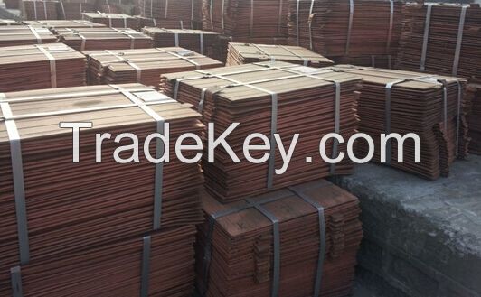 High purity Copper cathodes 99.99% (GG)