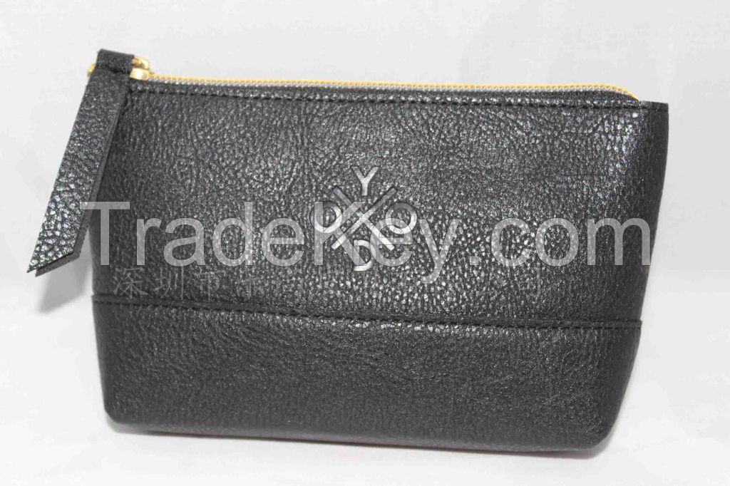 High Quality PU Leather Makeup Bag