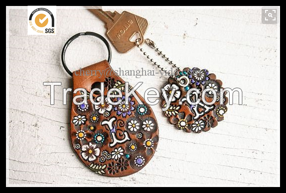 Top cowhide key chains