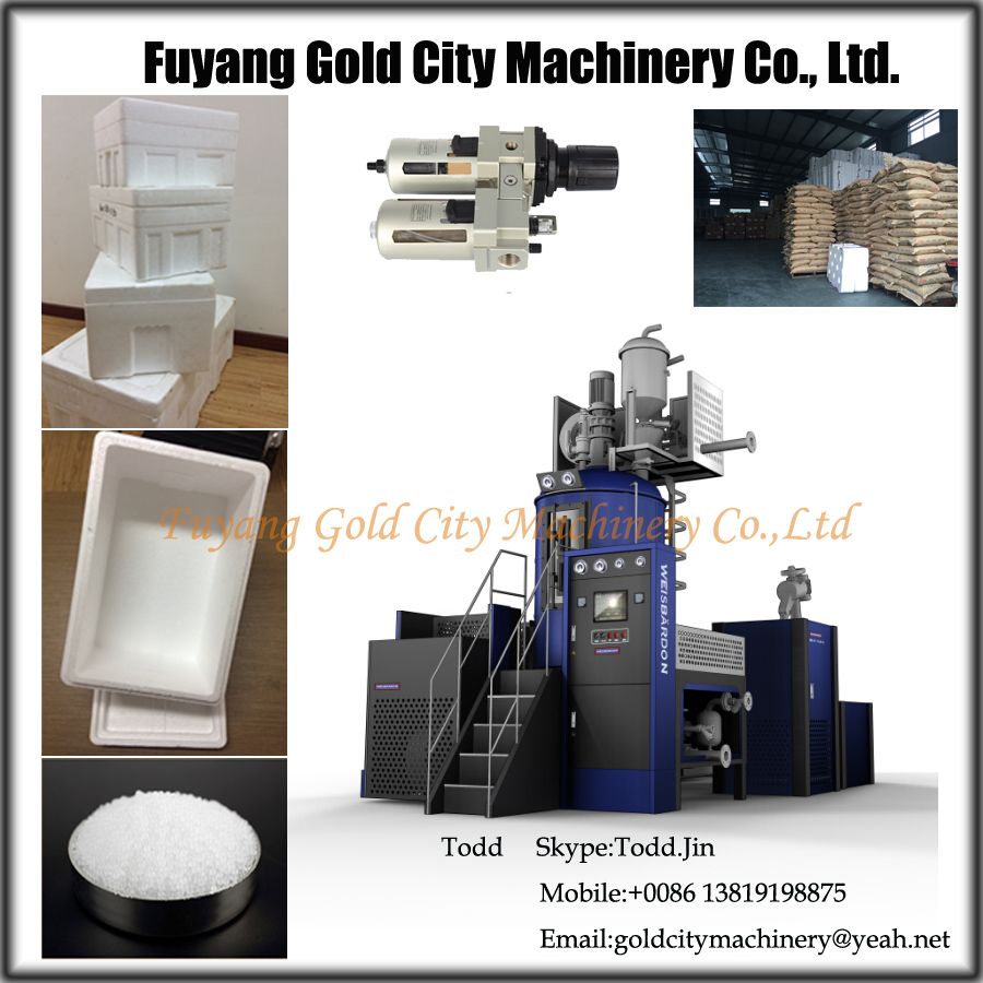 (EPS Machine)High grade EPS Automatic Block Molding Machine with Vacuum