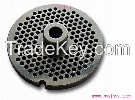 No.22 Meat Grinder Cutting Plate with hub/ Meat Mincer Blades and Plates