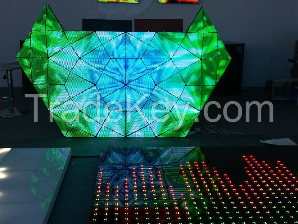 LED Shaped Screen