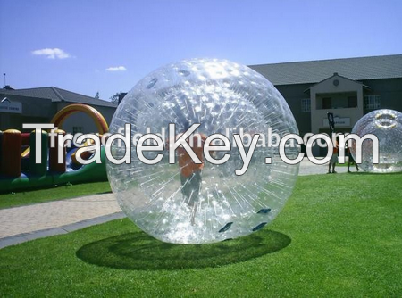 Inflatable zorb ball