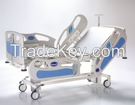 Nitrocare 4 motor column model intensive care patient bed