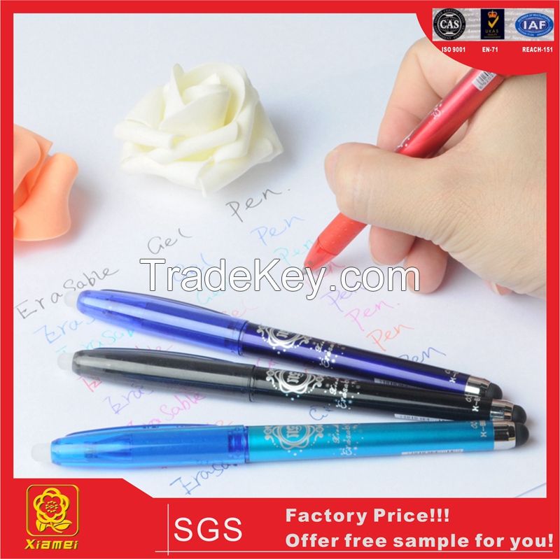 2015 Elegant Promotional Gift Screen- Touch Erasable Gel Pen (X-8809)