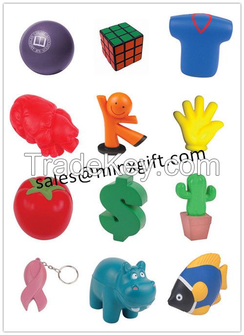 Various design pu stress ball toy