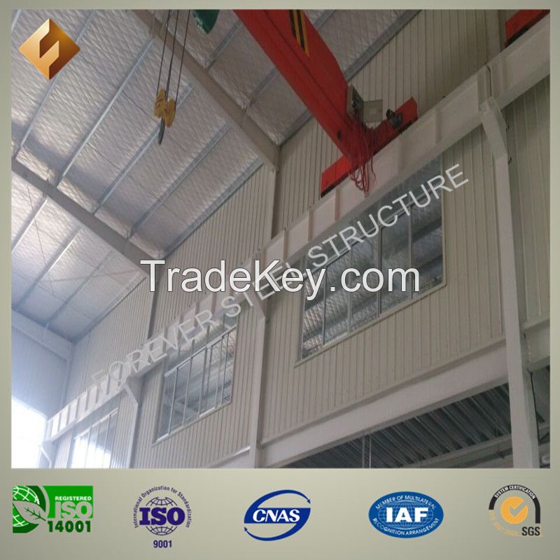 Manufactural Building Steel Structure Warehouse