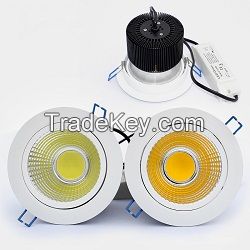 6 inch 30W Commercial COB LED Retrofit Downlight 