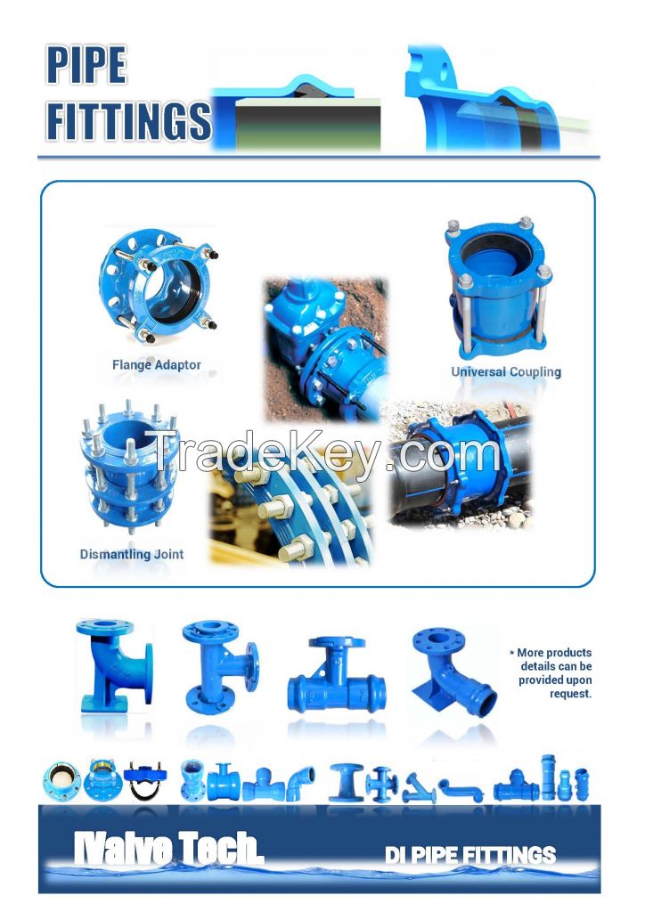 Ductile iron pipe fittings