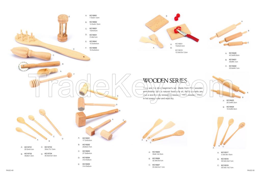 WOODEN KITCHENWARE