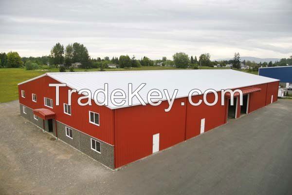 Prefabricated Steel Structure Farm Storage Warehouse