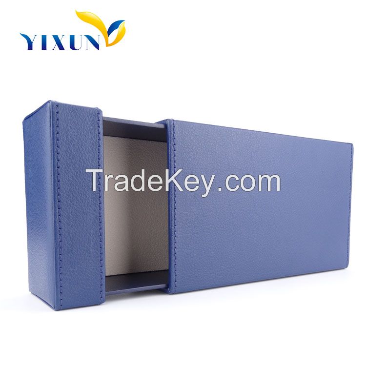 New design and nice shape custom luxury leather jewelry box