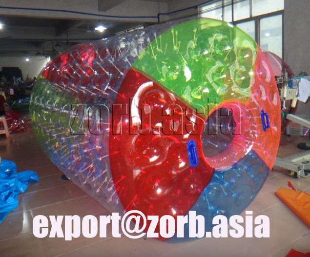 Inflatable water roller, water walking roller, water cylinder wheel