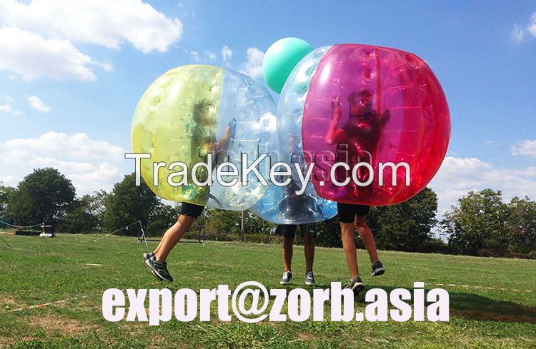 Body Zorb, Bubble Soccer, Bubble football, Bumper ball